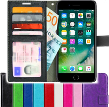 TOPPEN iPhone 8 Plus/7 Plus Wallet Case ID Nahkakotelo Lompakkokotelo