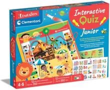 Clementoni Interactive Quiz Junior 4-6 vuotta + kevyt