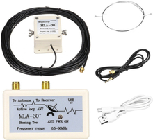 MLA-30 + aktiivinen magneettiantenni 500 kHz-30 MHz HA SDR-kortti mellembølget radioantenne Lav støj - mla-30