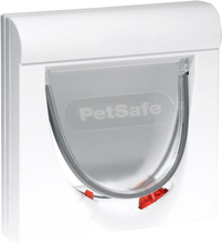 PetSafe Magnetisk 4-veis katteluke Classic 932 hvit 5032