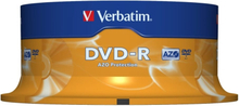 Verbatim 43667, DVD-R, 120 mm, Akseli, 25 kpl, 4,7 GB