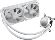 ASUS ROG Strix LC II 240 ARGB White Edition all-in-one liquid CPU cooler with Aura - CPU-Kühler (90RC00E2-M0UAY4)