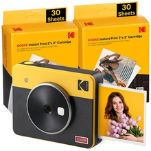 Kodak Mini Shot 3 Retro, Reset, USB Type-C, 104 mm, 30 mm, 132 mm