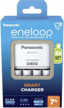 Panasonic Eneloop BQ-CC17 -latauslaite, + 4 kpl 1900 mAh AA-akkuparistoja