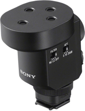 Sony ECM-M1, Digitaalikameran mikrofoni, -20 dB, Musta, 7,2 V, 40 mm, 64,4 mm