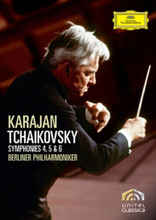 Karajan: Tchaikovsky Symphonies 4, 5 And 6 DVD (2007) Herbert Von Karajan Cert Pre-Owned Region 2