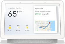 Google Nest Hub, Google Assistant, Suorakulmio, Valkoinen, 17,8 cm (7"), Android, iOS, Koko alue