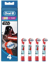 Oral-B Toothbruch replacement EB10 4 Star wars Heads, For kids, Number of brush heads included 4