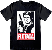Star Wars Unisex Adult Rebel Han Solo T-Shirt