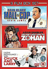 Paul Blart - Mall Cop/You Don’t Mess With The Zohan/I Now… DVD (2009) Kevin Pre-Owned Region 2