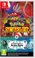 Pokemon Scarlet + The Hidden Treasure of Area Zero (Nintendo Switch)