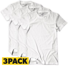 T-Shirts Bigpack Vit - 3 pack, T-Shirt