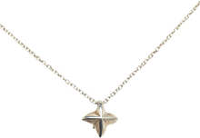 Pre-owned Tiffany Sirius Star Cross Pendant Necklace Silver