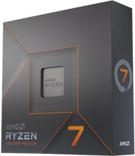 AMD CPU Ryzen 7 7700X 4,5 GHz 8 kärnor AM5 (TRAY - med kylare)