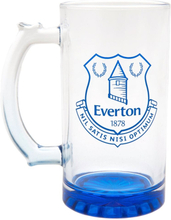Everton FC Crest Glass Tankard