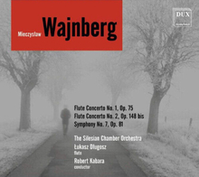 Mieczyslaw Wajnberg : Mieczyslaw Wajnberg: Flute Concerto No. 1, Op. 75/… CD