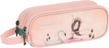 Double Carry-all Santoro Swan lake Grey Pink 21 x 8 x 6 cm