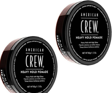 2-Pack American Crew Heavy Hold Pomade 85g