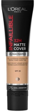 Infallible 32H Matte Cover Foundation pitkäkestoinen mattapintainen meikkivoide 175 Cool Undertone/Sand 30ml