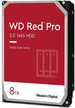 8 TB kiintolevy 8,9 cm (3,5 ) WD-RED PRO WD8005FFBX SATA3 IP 256