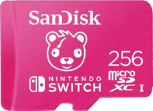 SanDisk Nintendo Switch - Fortnite Edition Flash-muistikortti - 256 Gt - UHS-I U3 - microSDXC UHS-I