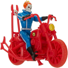 Marvel Legends Retro Collection -toimintahahmo ajoneuvolla Ghost Rider 10 cm