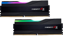 G.Skill Trident Z5 RGB - DDR5 - sarja - 64 Gt: 2 x 32 Gt - DIMM 288-PIN - 6400 MHz / PC5-51200 - CL32 - 1,4 V - puskuroimaton - ei-ECC - mattamusta,