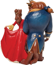 Disney Traditions Beauty and the Beast Enchanted Christmas Figurine