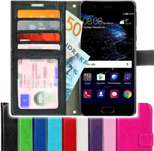 TOPPEN Huawei P10 Wallet Case ID , Nahkakotelo Lompakkokotelo