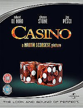 Casino DVD (2007) Robert De Niro, Scorsese (DIR) Cert 18 Pre-Owned Region 2