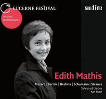 Edith Mathis : Edith Mathis: Mozart/Bartók/Brahms/Schumann/Strauss CD (2019)