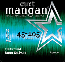 Curt Mangan 41000 Flatwound elbass-strenger 045-105
