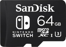 Nintendo Switch Sandisk 64GB Memory Card (Nintendo Switch)