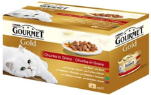 Cat Canned Food Gourmet Gold With Meat 4