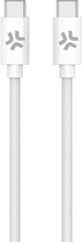 USB-C-Kaapeli Celly USBCUSBCCOTTWH Valkoinen 1,5 m