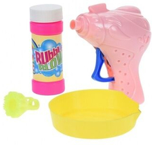 Bubble blow gun pink 50 ml