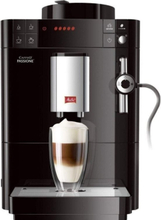Melitta F530-102, Espressokone, 1,2 L, Kahvipavut, Jauhettu kahvi, Sisäänrakennettu jauhin, 1400 W, Musta