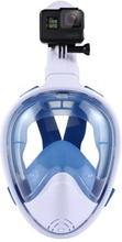 Puluz® Full Dry Snorkel Mask for GoPro Small/Medium - Hvid