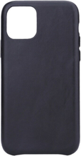 Essentials iPhone 11 Pro, Copenhagen läder cover, svart