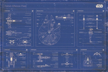 Star Wars - Rebel alliance fleet blueprint