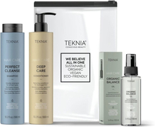 Lakme Teknia Sports Ritual Pack: Shampoo 300 ml + Hoitoaine 300 ml + Balance Oil 100 ml