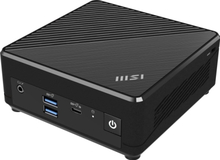 MSI Cubi N ADL-N200 BB, 0.66L sized PC, Mini-PC, barebone, Intel® SoC, M.2, Serial ATA III, Wi-Fi 5 (802.11ac), 65 W
