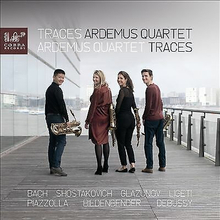 Johann Sebastian Bach : Ardemus Quartet: Traces CD (2019)