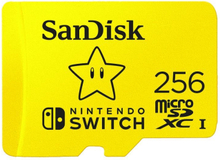 SanDisk Nintendo Cobranded MicroSDXC Memory Card 256GB
