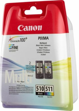 Canon Canon PG-510 CL 511 Inktpatroon Multipack BK + CMY 2970B010 Replace: N/A