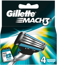 Gillette - Mach3 Blades 4-pack