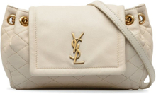 Pre-owned Saint Laurent Mini Monogram Nolita Bag Brown