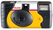 Kodak Power Flash 27+12, Kompakti filmikamera, 0 - 800, Elektroninen, Auto, Musta, Keltainen
