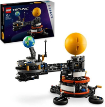 LEGO Technic 42179 Planeten jorden och månen i omloppsbana, leksak, solsystemtema