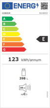 Gorenje | R619EES5 | Refrigerator | Energy efficiency class E | Larder | Height 185 cm | 38 dB | Stainless steel